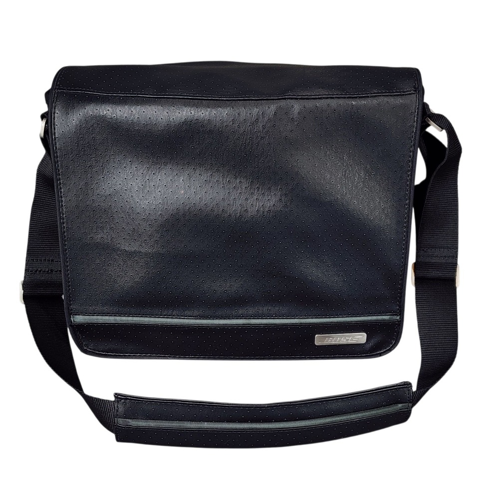 Bose Portable SoundDock Carry Case Travel Crossbody Messenger Bag Black 12x10